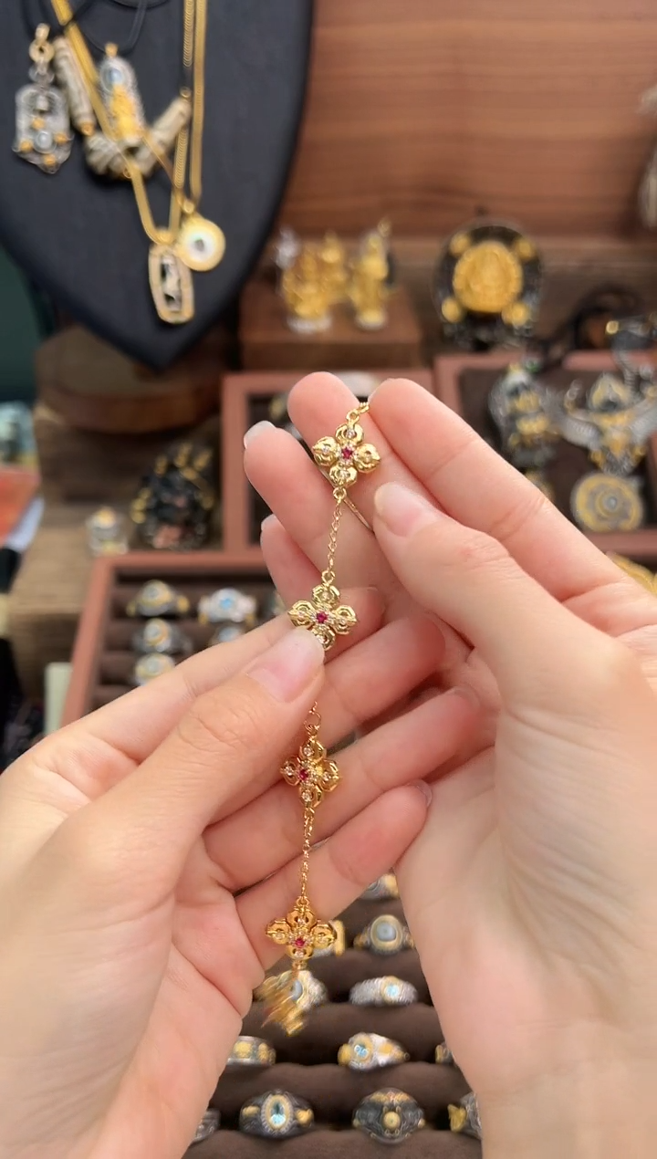 无非金属藏式手链