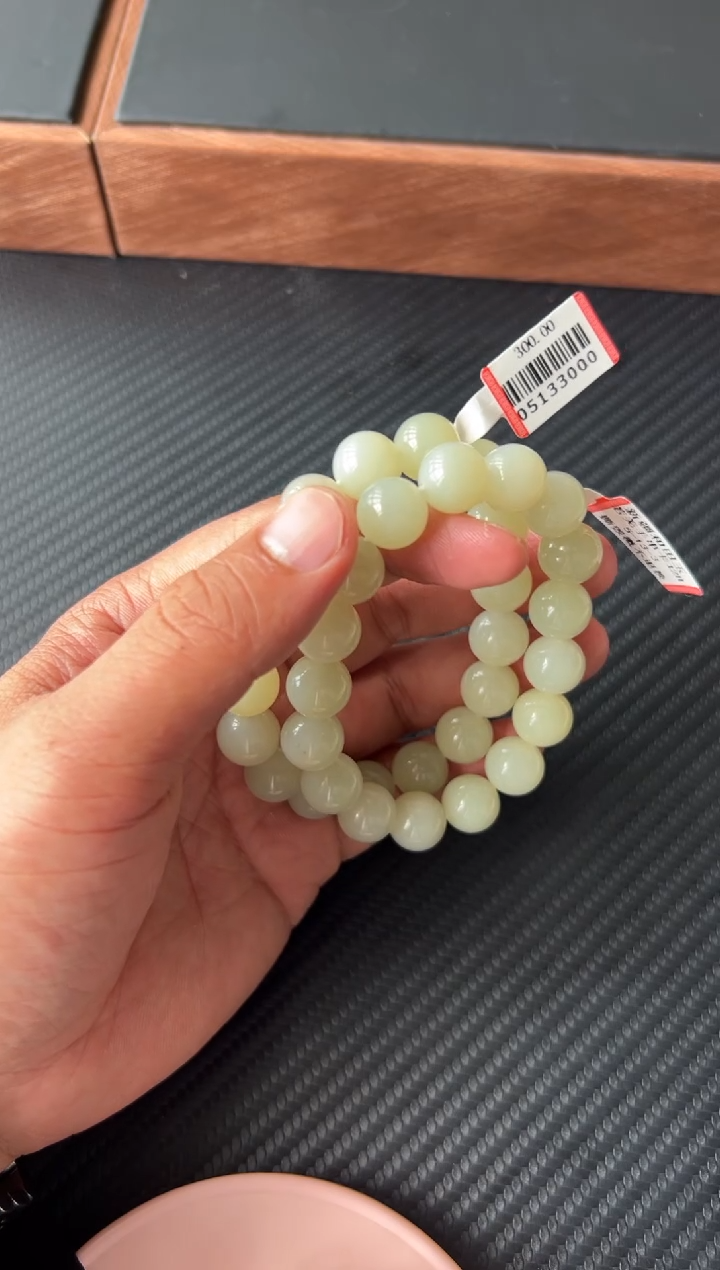 手串未镶嵌和田玉若羌微色差卡12多样性发货拍一发一