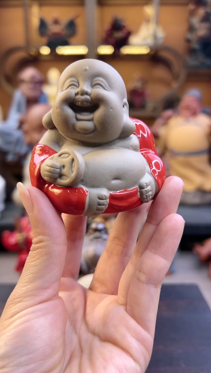 紫砂茶宠器闵紫砂茶宠摆件