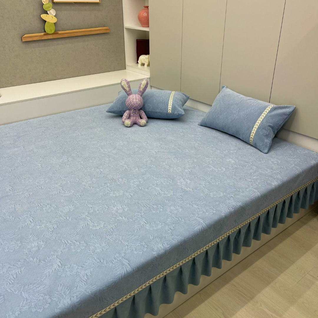 【春意】雪尼尔榻榻米床盖加厚防滑炕盖定制四季通用简约