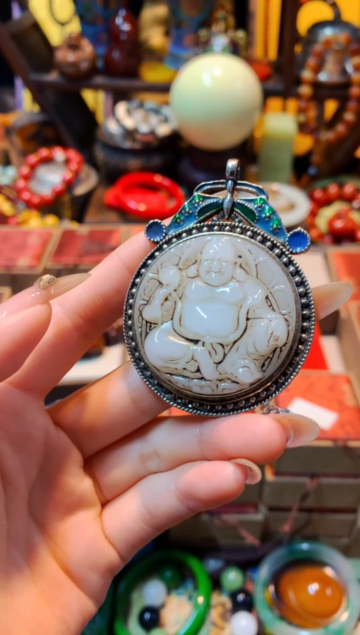 【闪购商品】和田玉颈饰未镶嵌主播推荐主播推荐