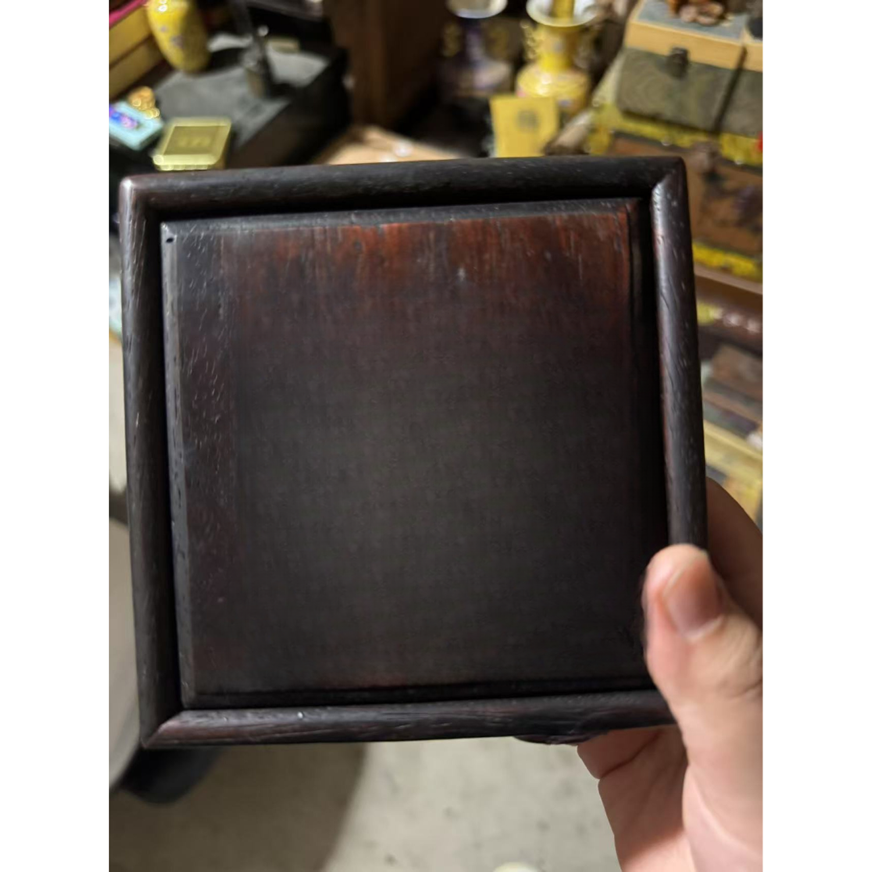 精品根雕木摆件摆件摆件摆件好看好看好看好看一只白镯子（不含盒）