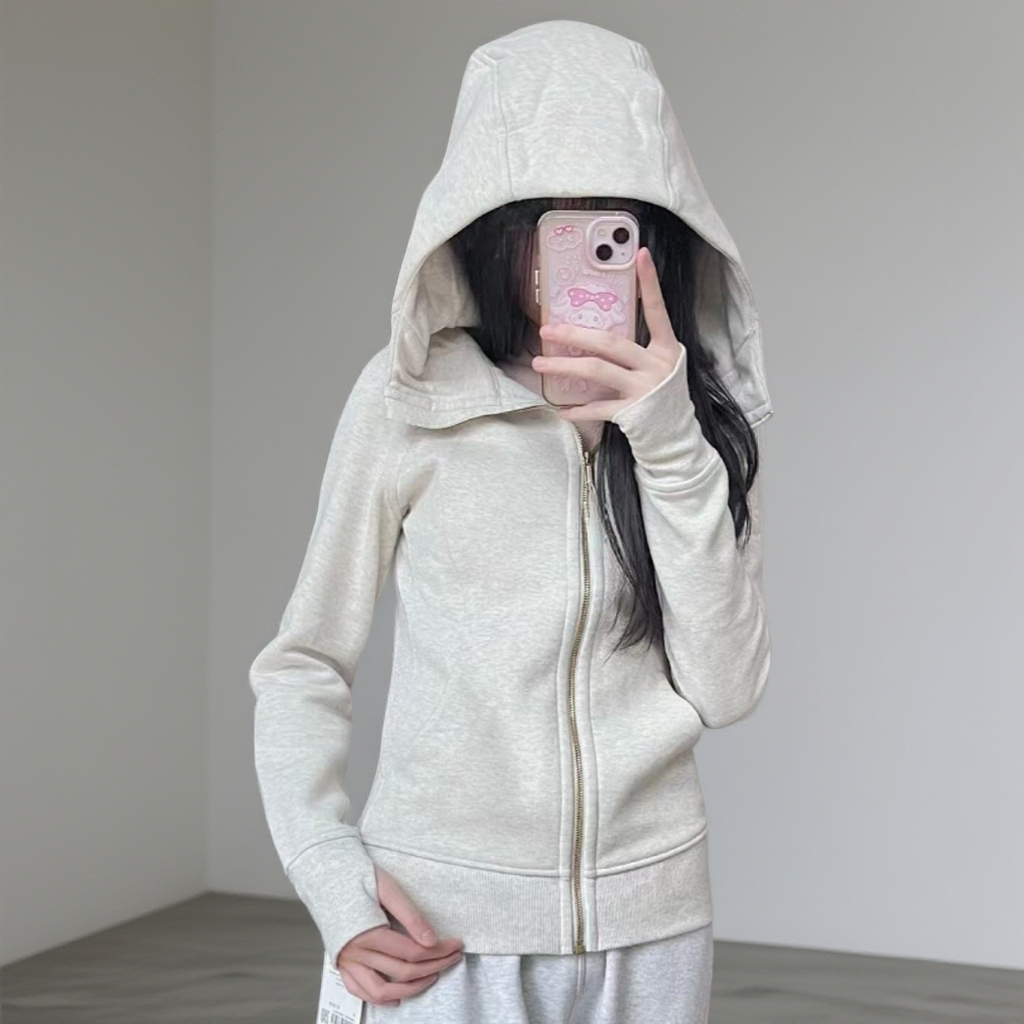 备-一样一样的SCB新款连帽加绒卫衣