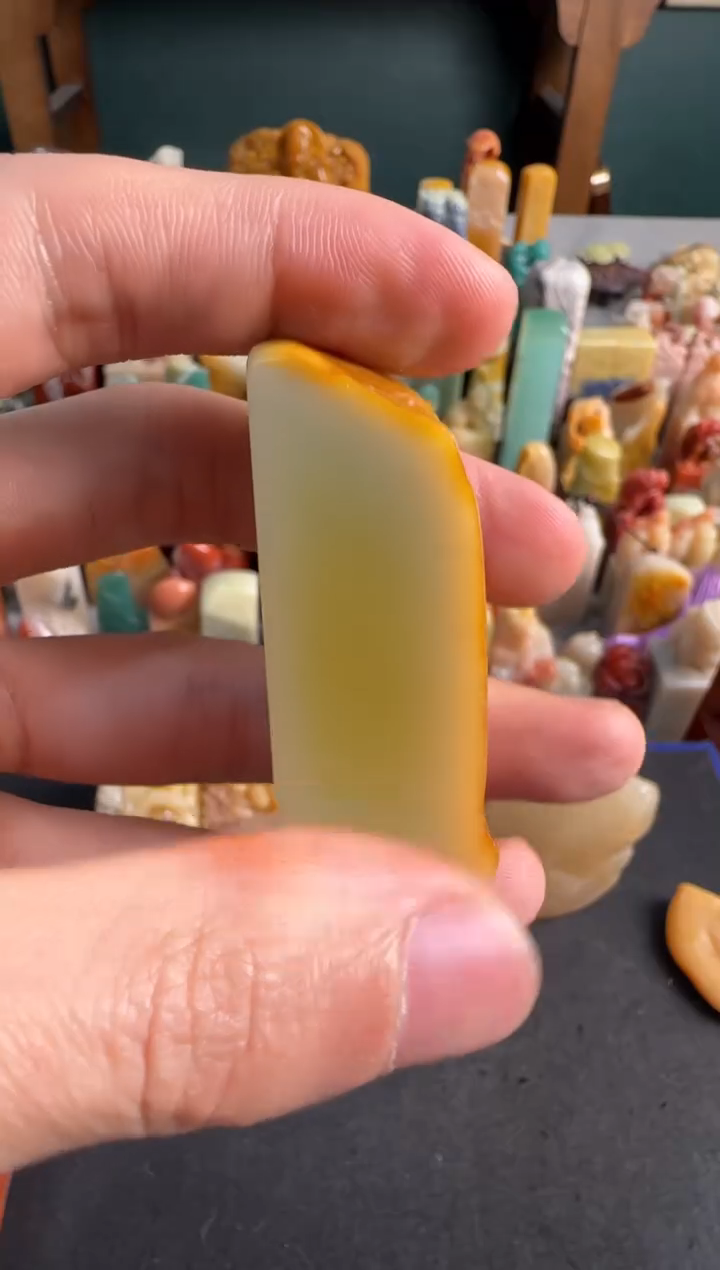 【闪购商品】青田石印石编号编号7771