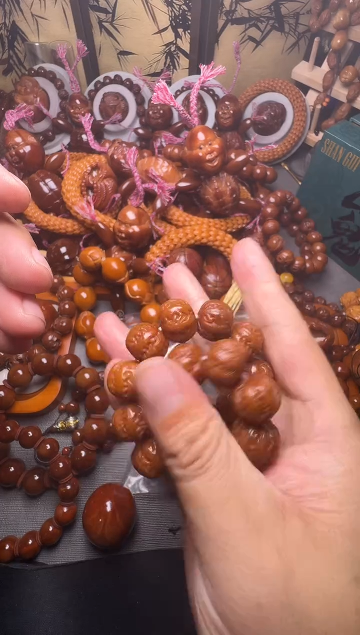 手串橄榄核京八棱猴头