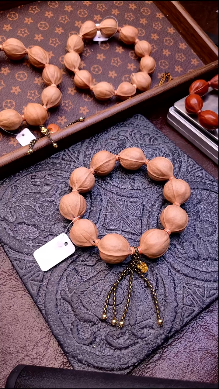 手串橄榄核2226精挑梅林铁核三花-带配套盘玩工具