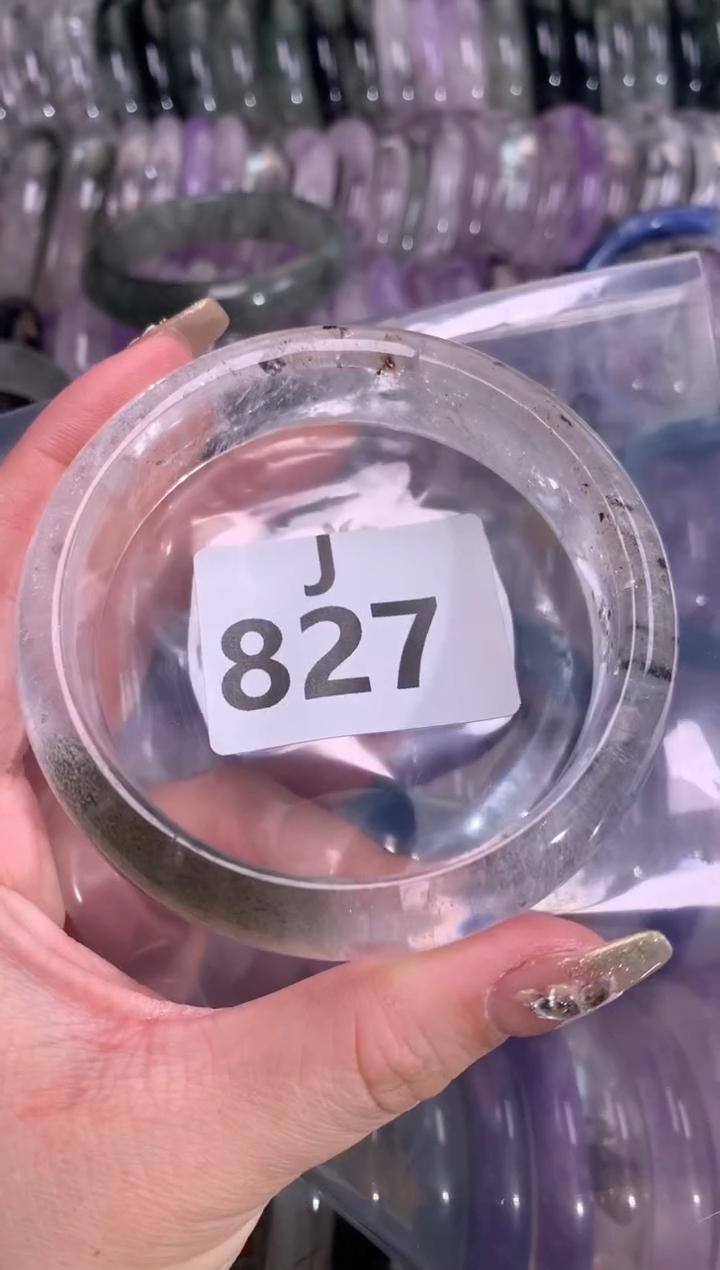 【闪购商品】水晶水晶手镯未镶嵌827-62