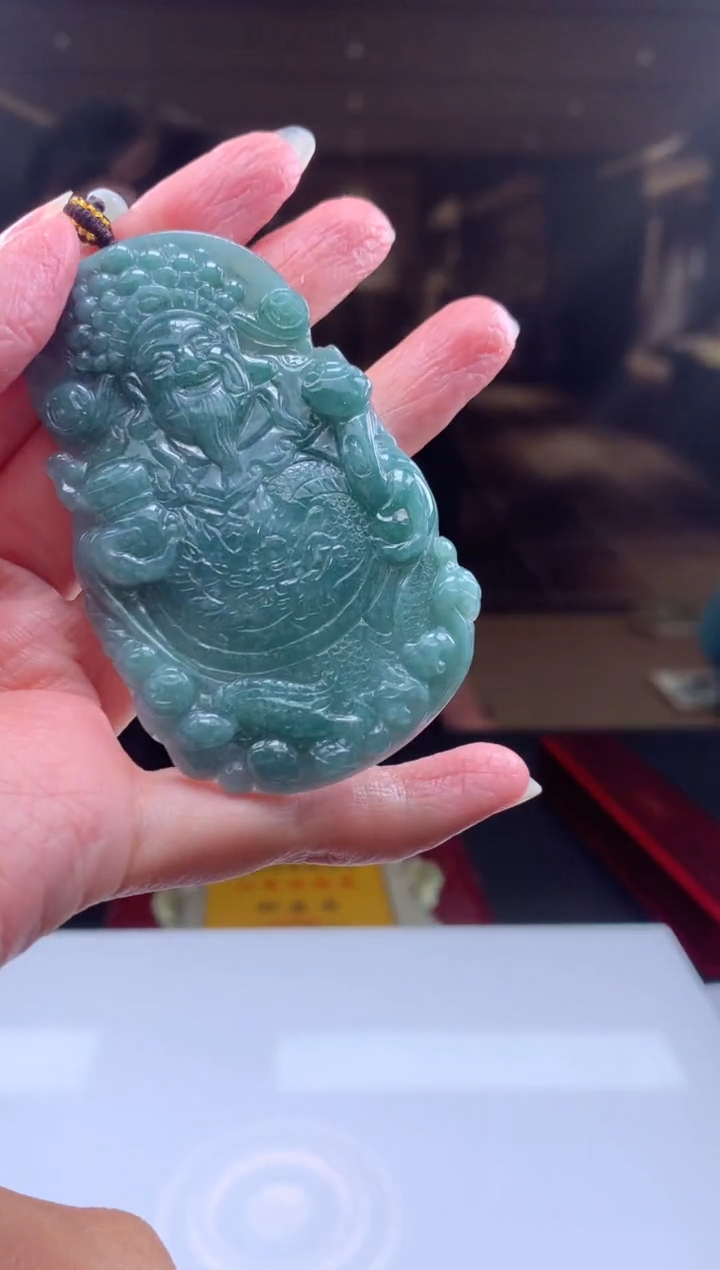 【闪购商品】定制翡翠未镶嵌挂件发货（拍一发一）