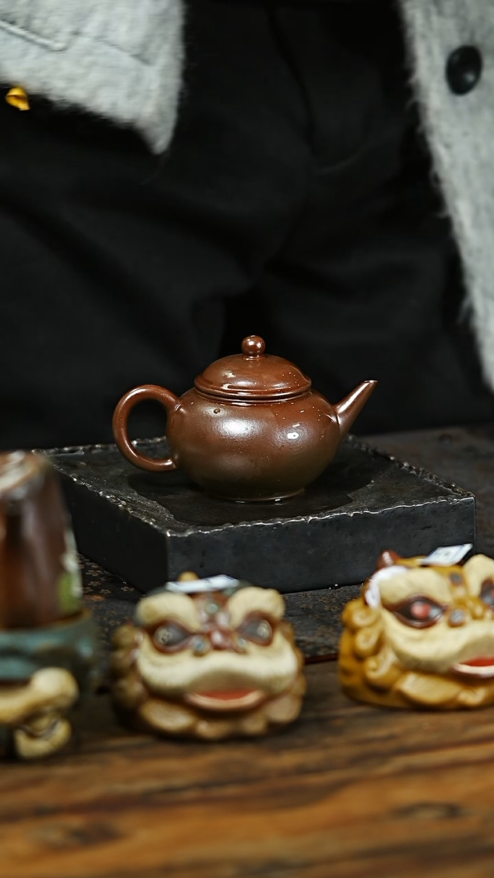 【闪购商品】紫砂茶杯34号紫砂柴烧