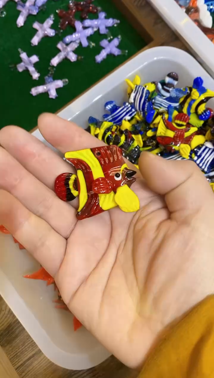 【闪购商品】琉璃手工艺品小丑鱼