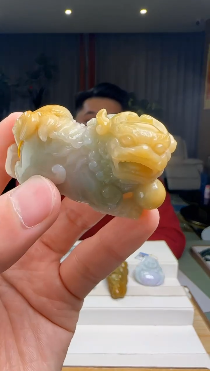 【闪购商品】翡翠摆件未镶嵌DY@@960Q3J15651