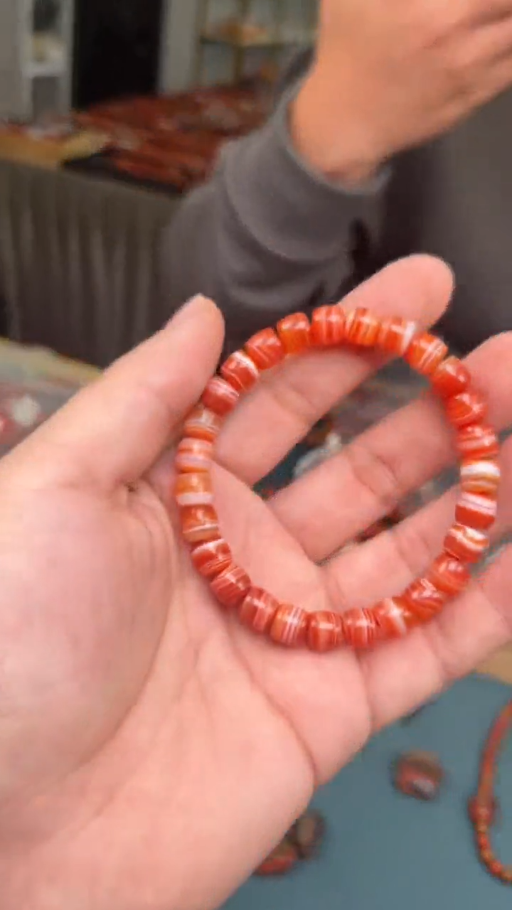 【闪购商品】南红玛瑙手串未镶嵌腰缠万贯