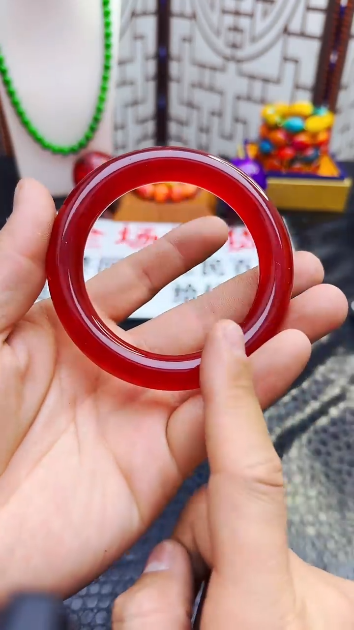 【闪购商品】玛瑙/玉髓手镯未镶嵌55到56