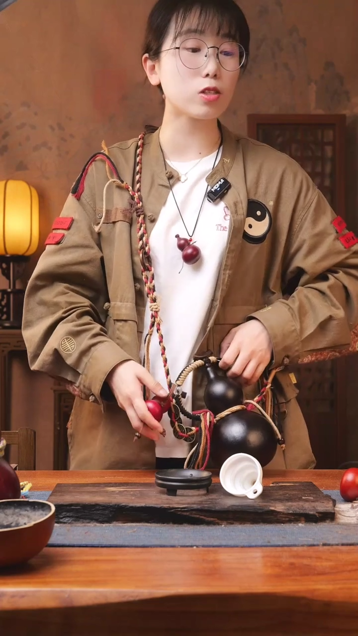 【闪购商品】182号精品大漆葫芦防腐防渗装水茶酒