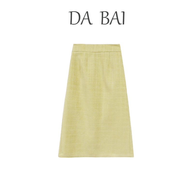 （不退不换）DM15336【芝士奶黄】温柔简约气质经典小香风羽绒套装