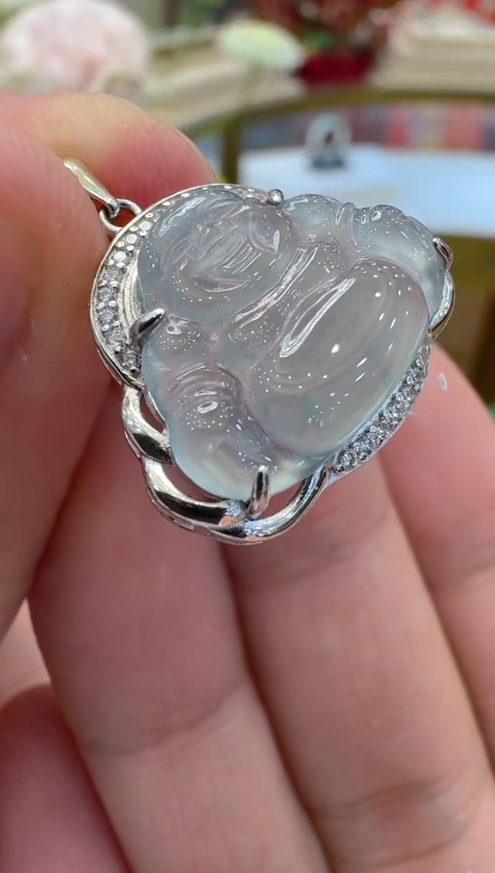 【闪购商品】翡翠吊坠(不含链)银S925镶嵌多样性团购发一件