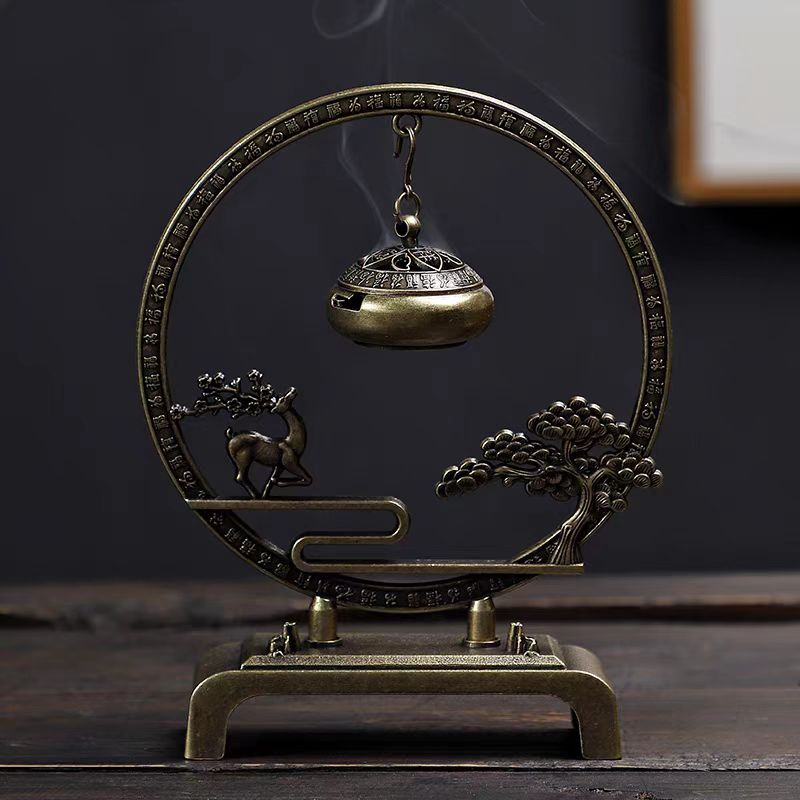 欣欣茶具一鸣 福鹿吉言吊炉悬挂炉摆件231