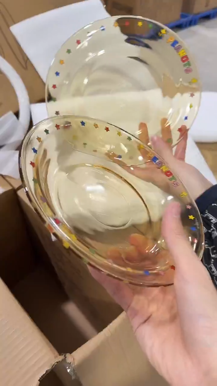 瓷片7.5+9英寸大小盘两件套