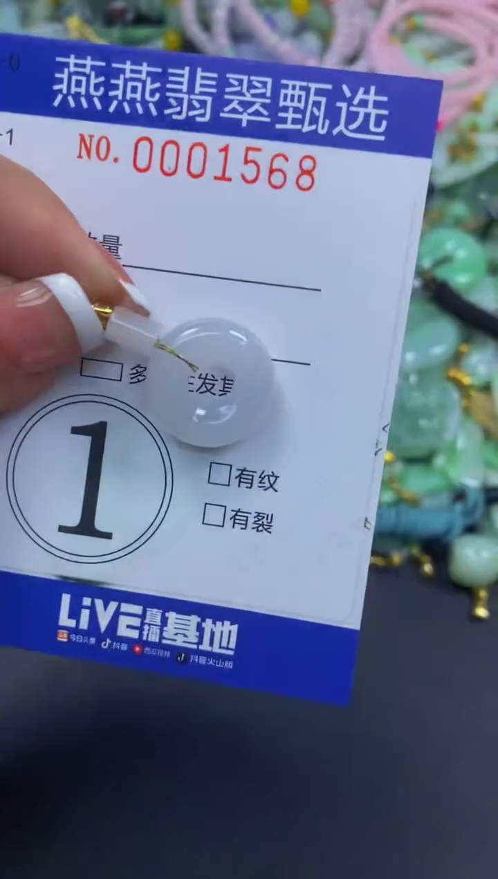 翡翠未镶嵌颈饰闪购0001568