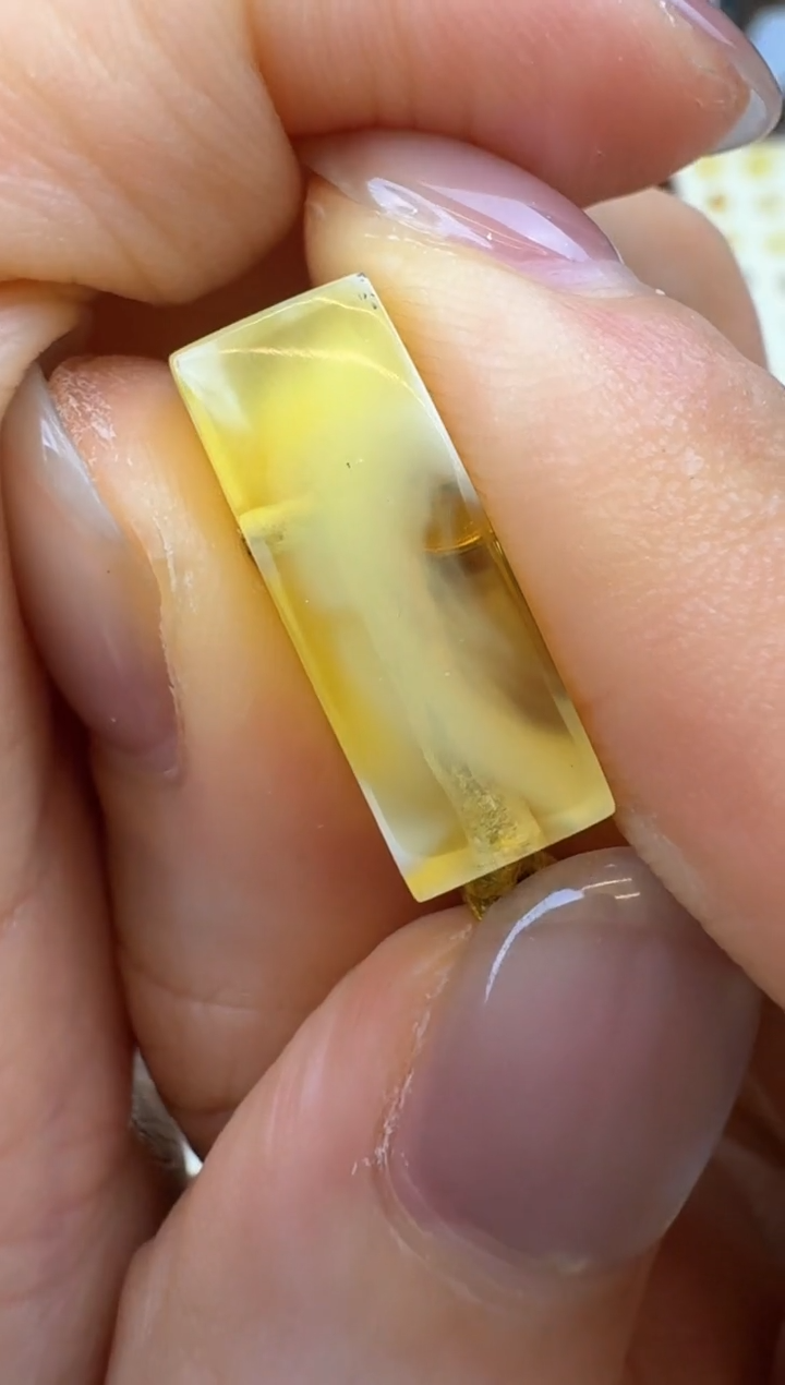 裸石蜜蜡未镶嵌小**燥三通