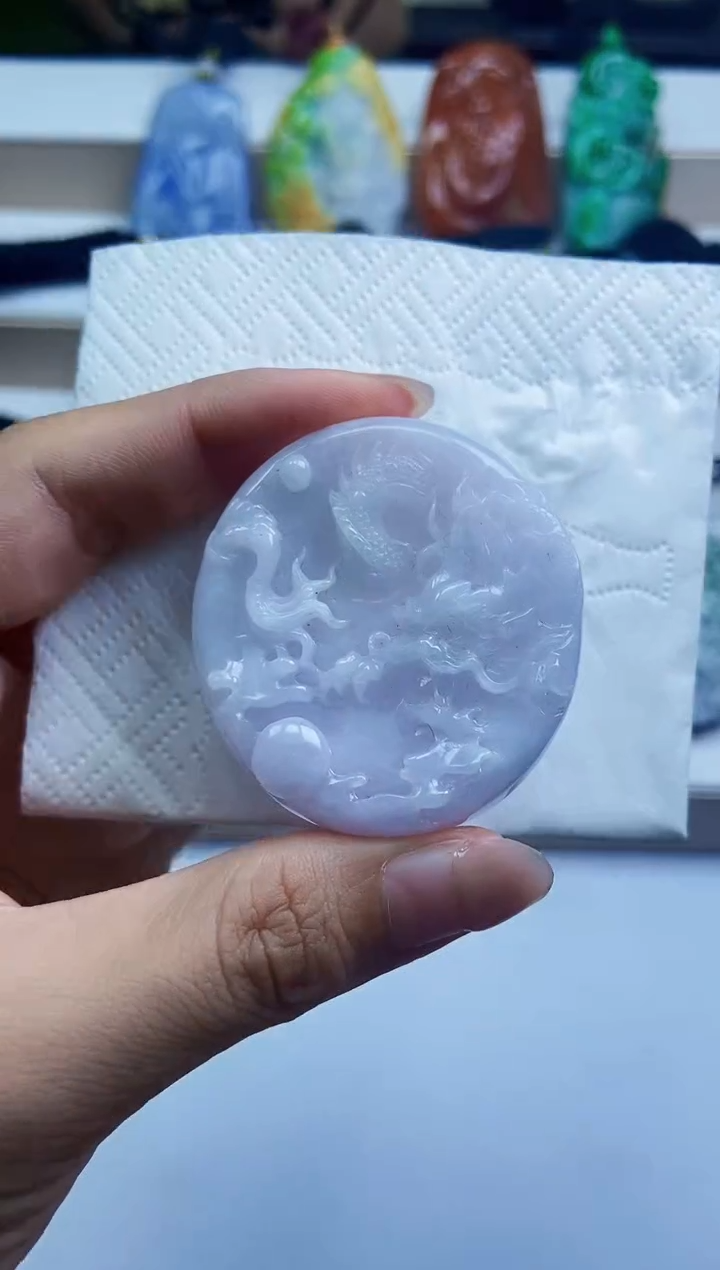 颈饰未镶嵌翡翠翡翠A货