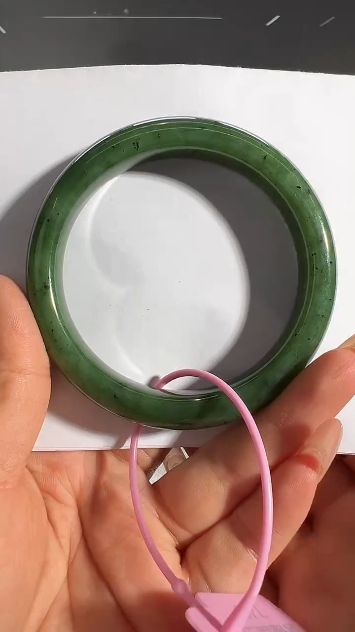 未镶嵌手镯和田玉60圈口03