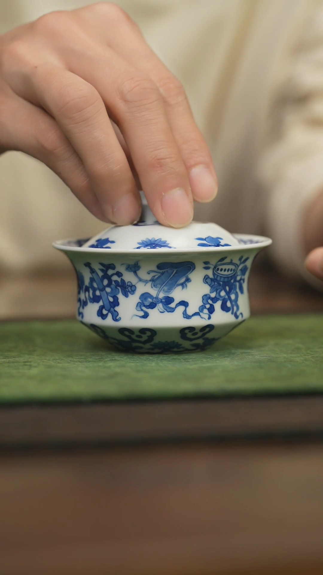 【闪购商品】杯柴窑青花破价福利