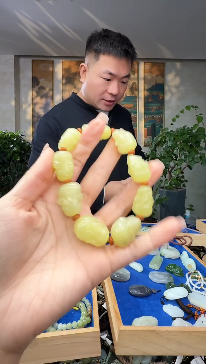 未镶嵌和田玉挂件拍一发一