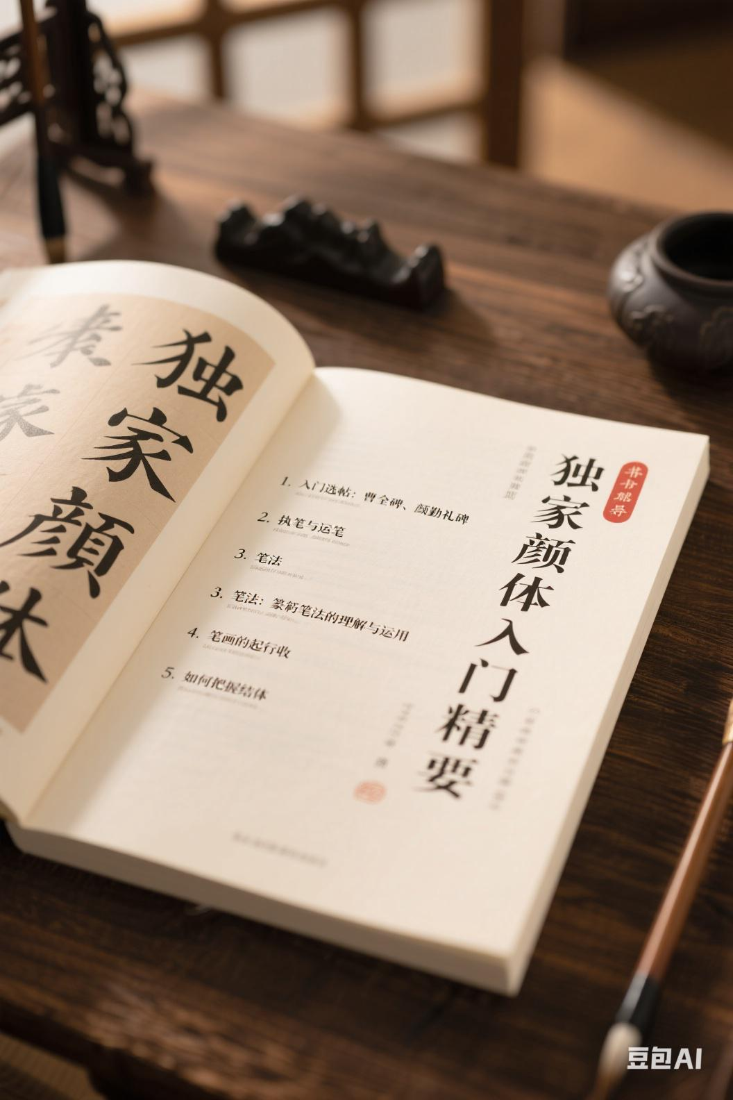 篆籀笔法  送  洗毛笔纳米海绵