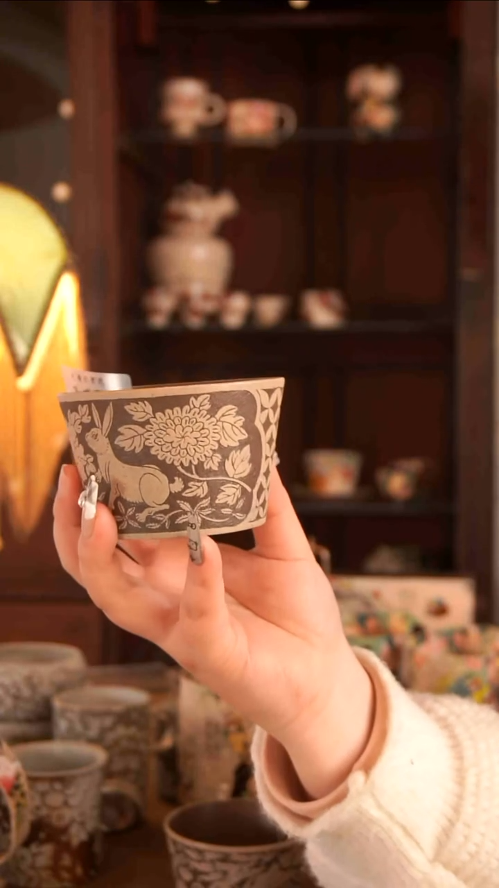 【闪购商品】杯瑞瑞陶瓷手作手握杯165号