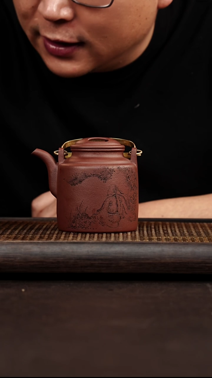 茶壶紫砂宜兴心悦紫砂  底槽清