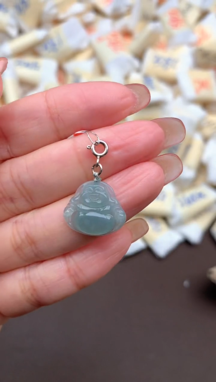 【闪购商品】翡翠挂件银S925镶嵌一