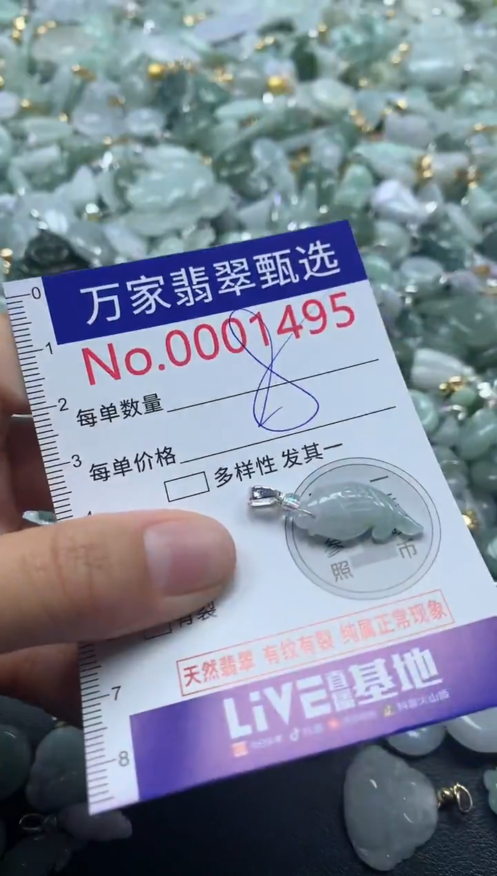 吊坠(不含链)未镶嵌翡翠1495