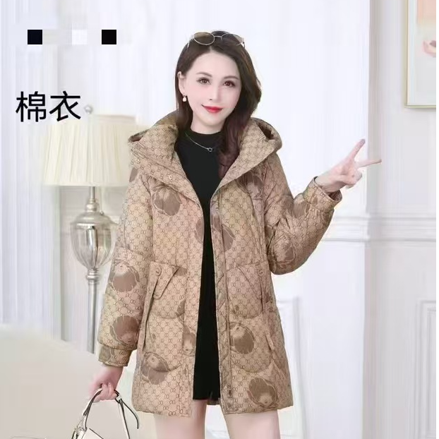 JC252436咖色棉服a8781