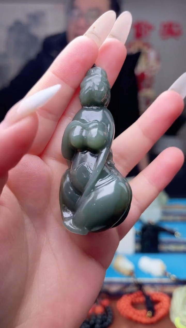 【闪购商品】和田玉挂件未镶嵌1