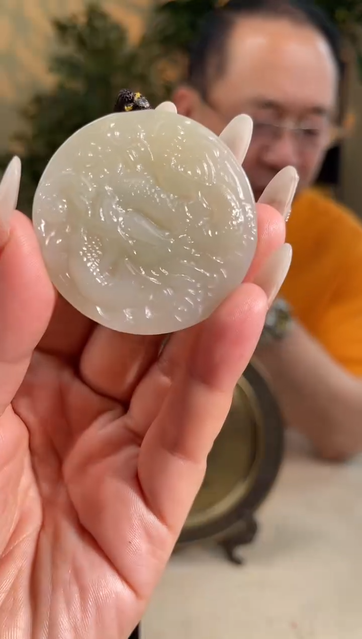 和田玉未镶嵌颈饰多样性拍一发一06016