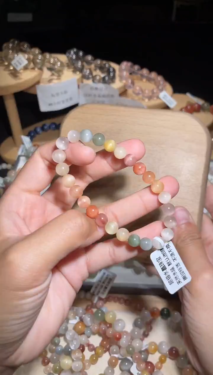 未镶嵌手链水晶46号多样性发一Y7+