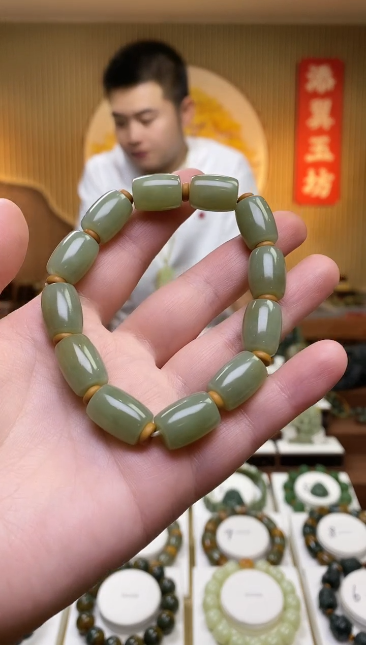 【闪购商品】和田玉手串未镶嵌多样性随机发一