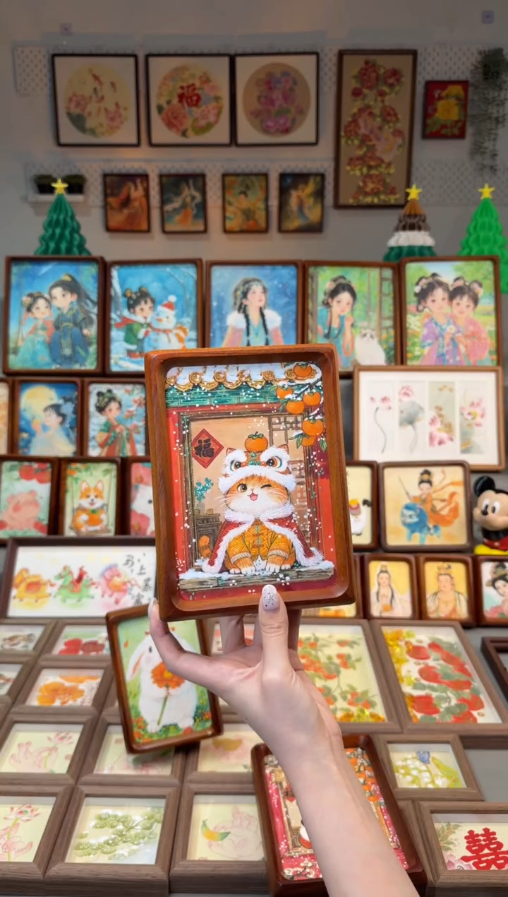 国画大橘大利 手绘国画7