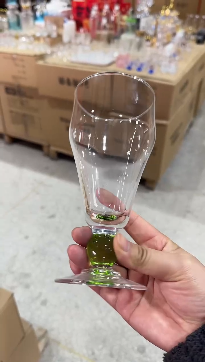 【闪购商品】水晶玻璃无盖款青苹果直播价