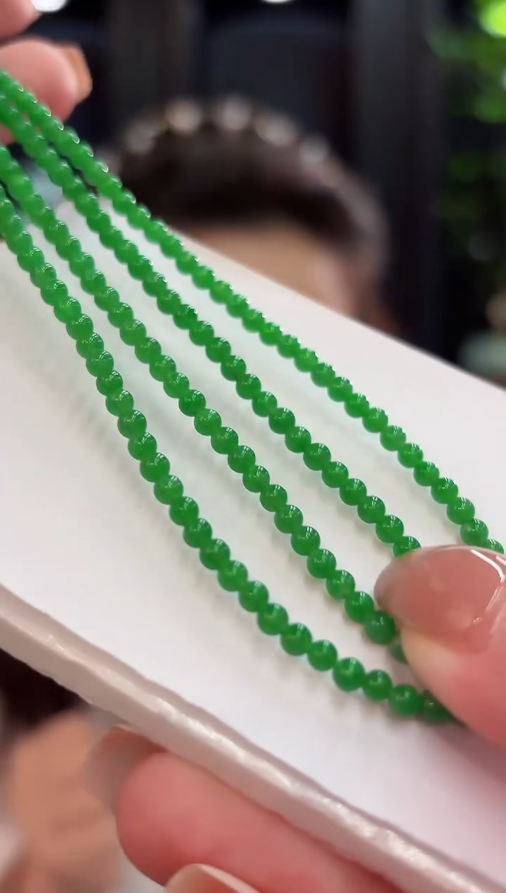 颈饰未镶嵌翡翠 缅甸A货/支持复检/一件