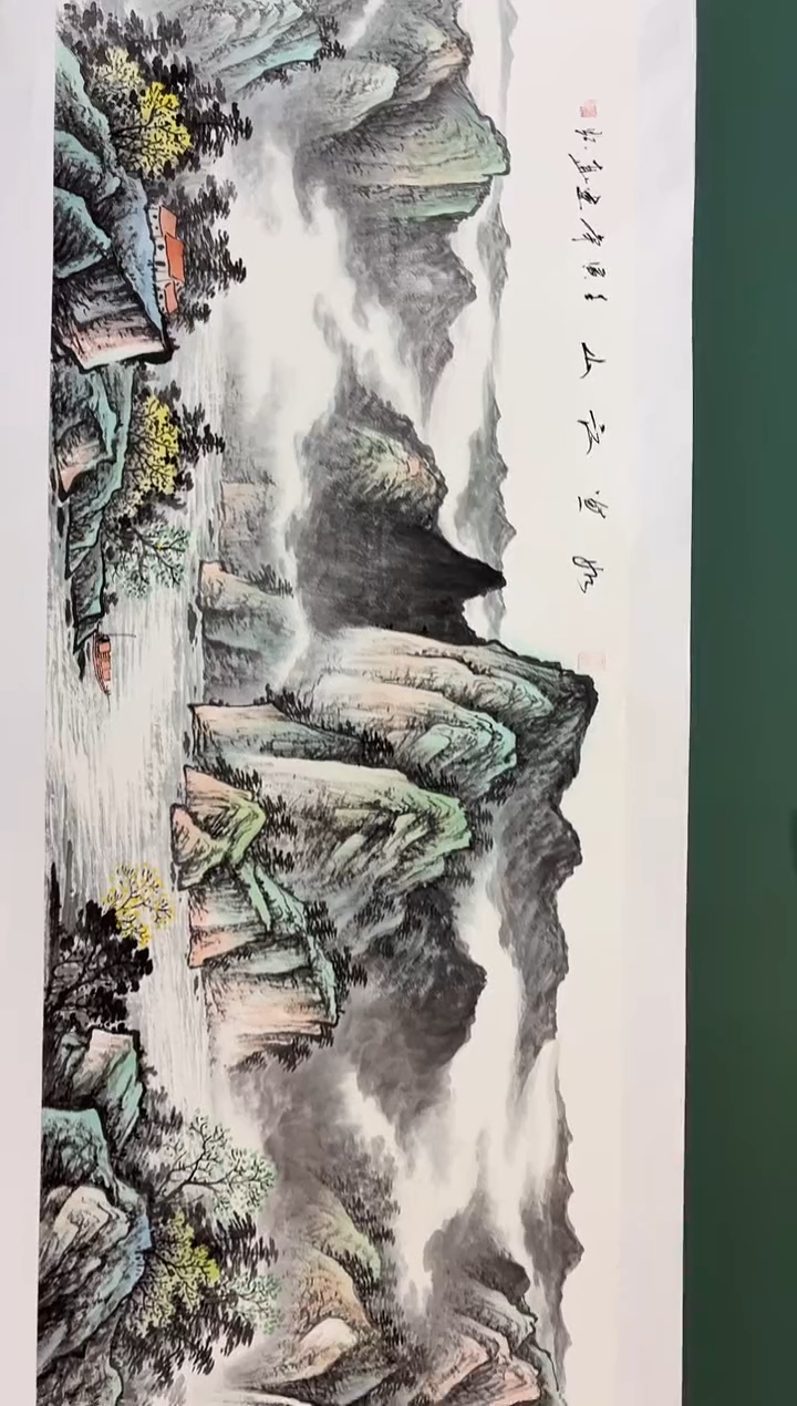 国画周建真老师绘画作品（带证书）17-22