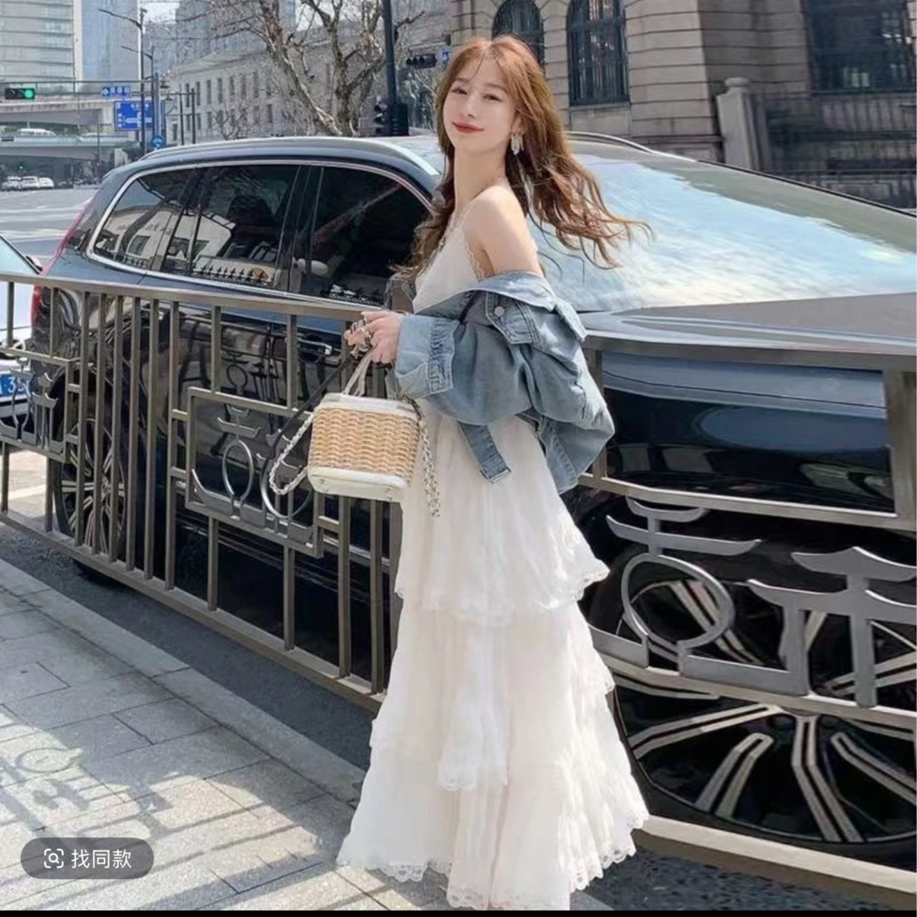1【温柔气质时尚小众设计感减龄显瘦百搭慵懒风毛针织衫