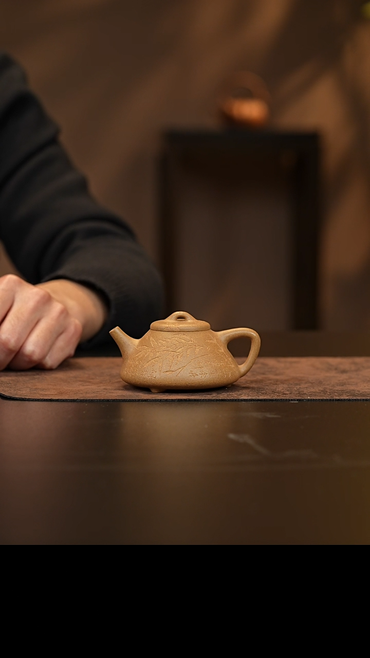 【闪购商品】紫砂茶壶允禾斋wzht 段泥 石瓢 120cc