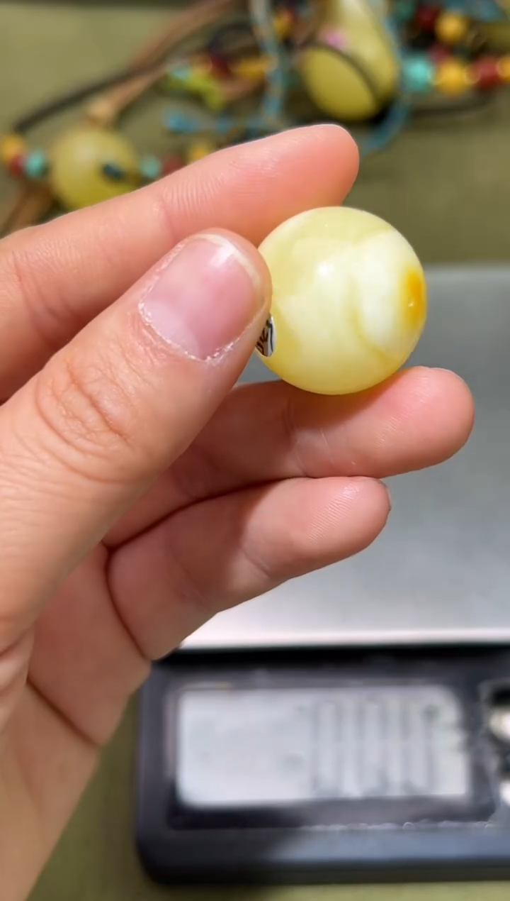 裸石琥珀未镶嵌琥珀蜜蜡吊坠