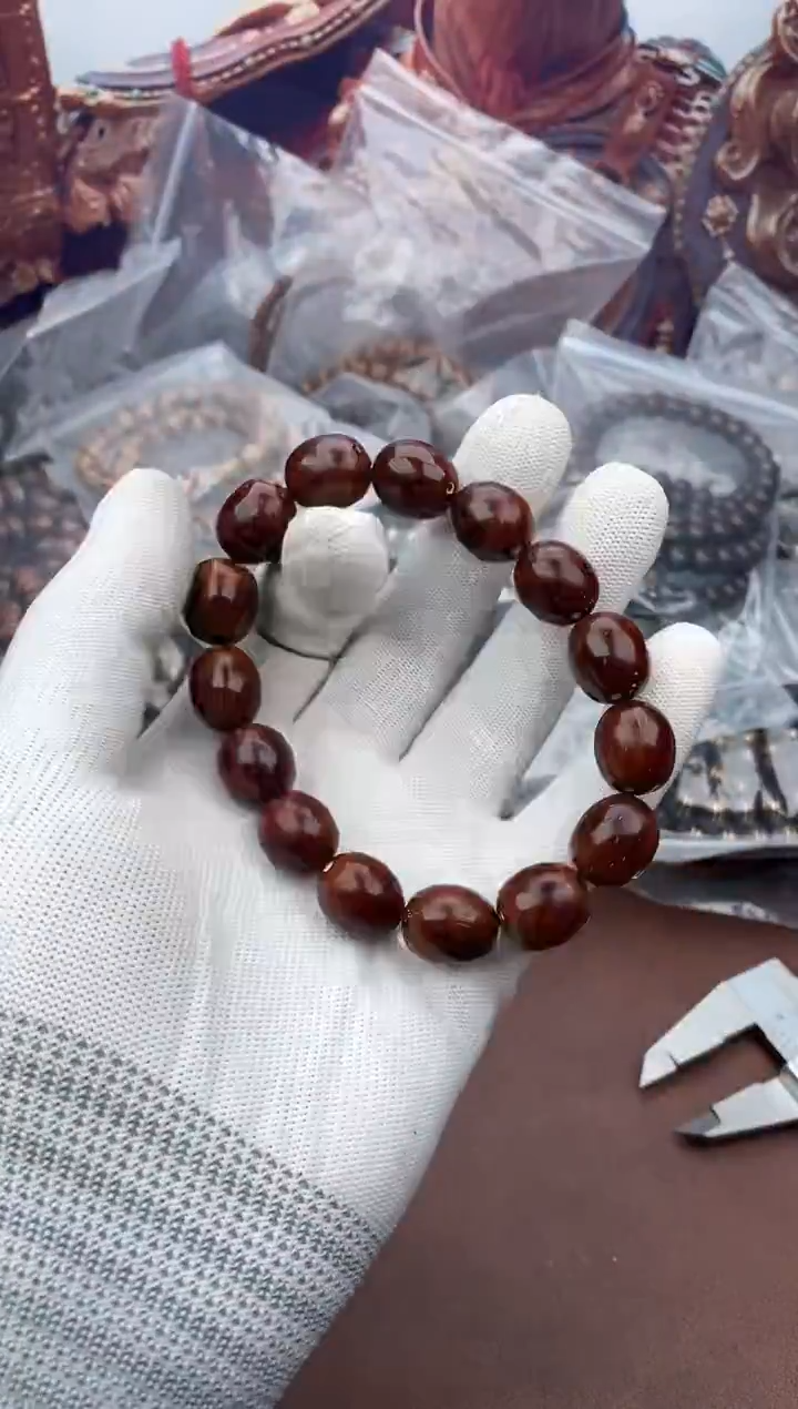 手串紫金鼠6号枣珠