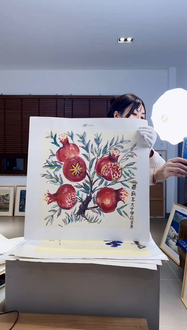 【闪购商品】版画亲签限量发行S版