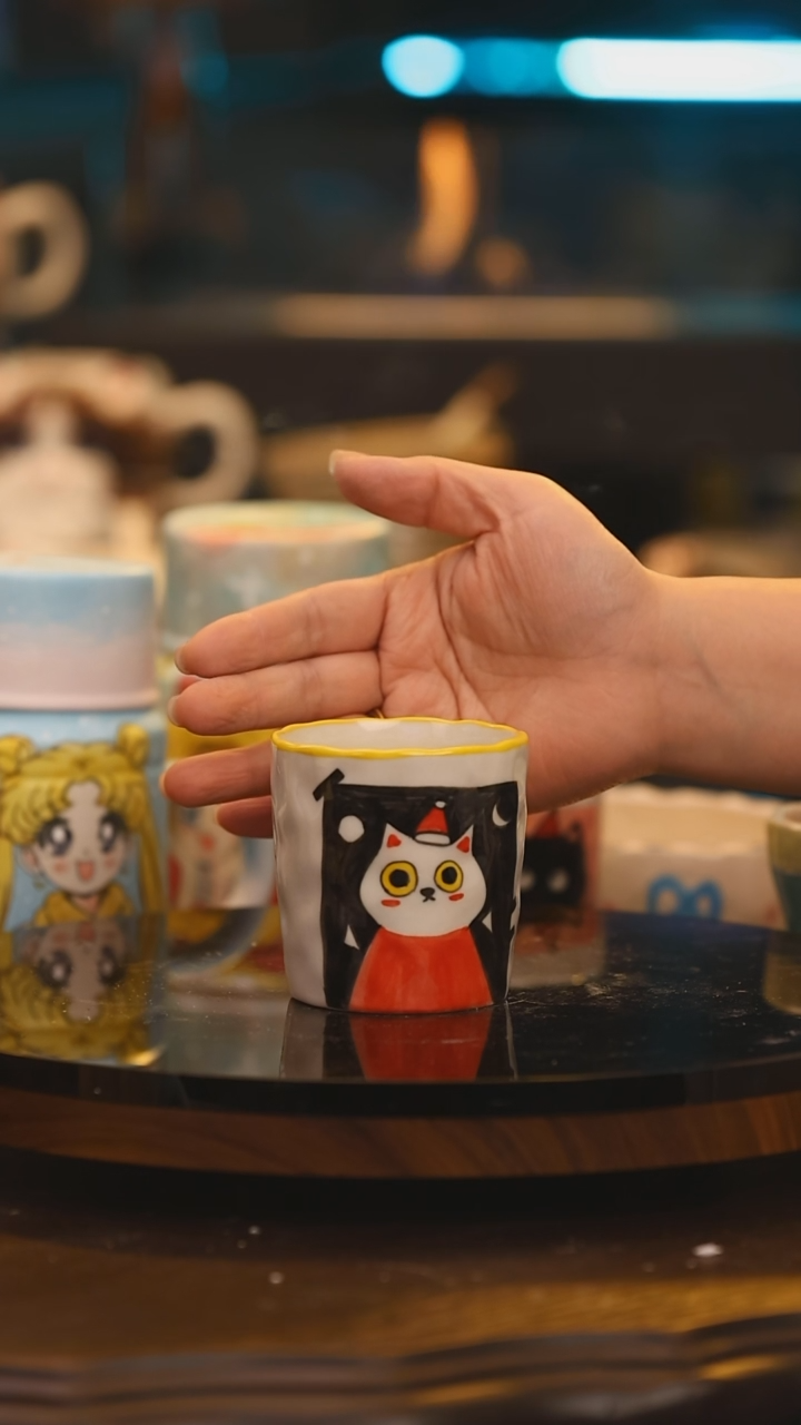 【闪购商品】摆件景德镇高温釉下彩手绘