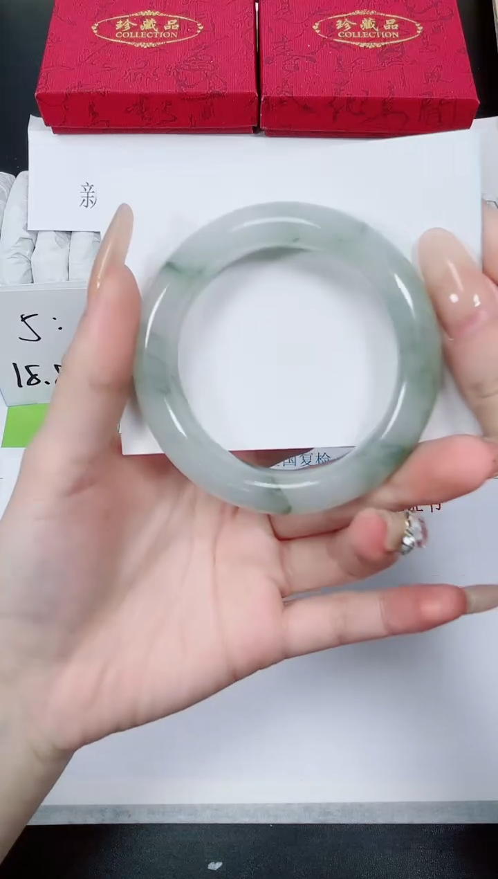 【闪购商品】石英质玉手镯未镶嵌K25-51.8