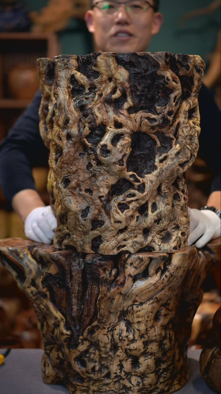 【闪购商品】枣木雷击枣木墩子